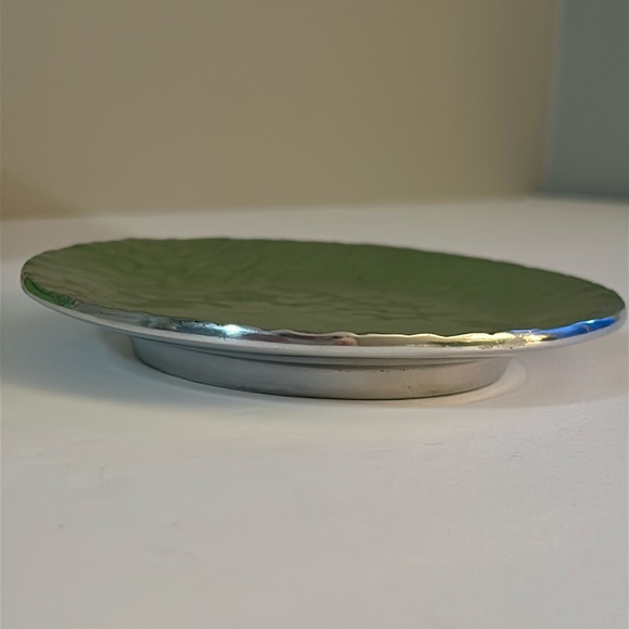 NWT MARIPOSA Croc Green Wine Plate - Picture 6 of 9